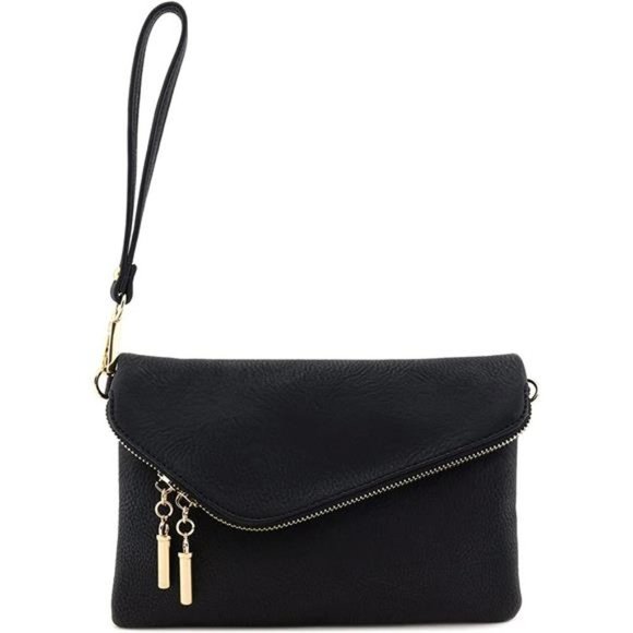 Bags Clutch Crossbody Bag With Chain Strap Black Poshmark
